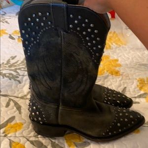 Frye Studded Boots; Size 8